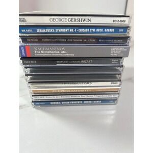 Classical Music CD‎ 11 Mozart Beethoven Tchaikovsky Rachmaninov Gershwin Opera